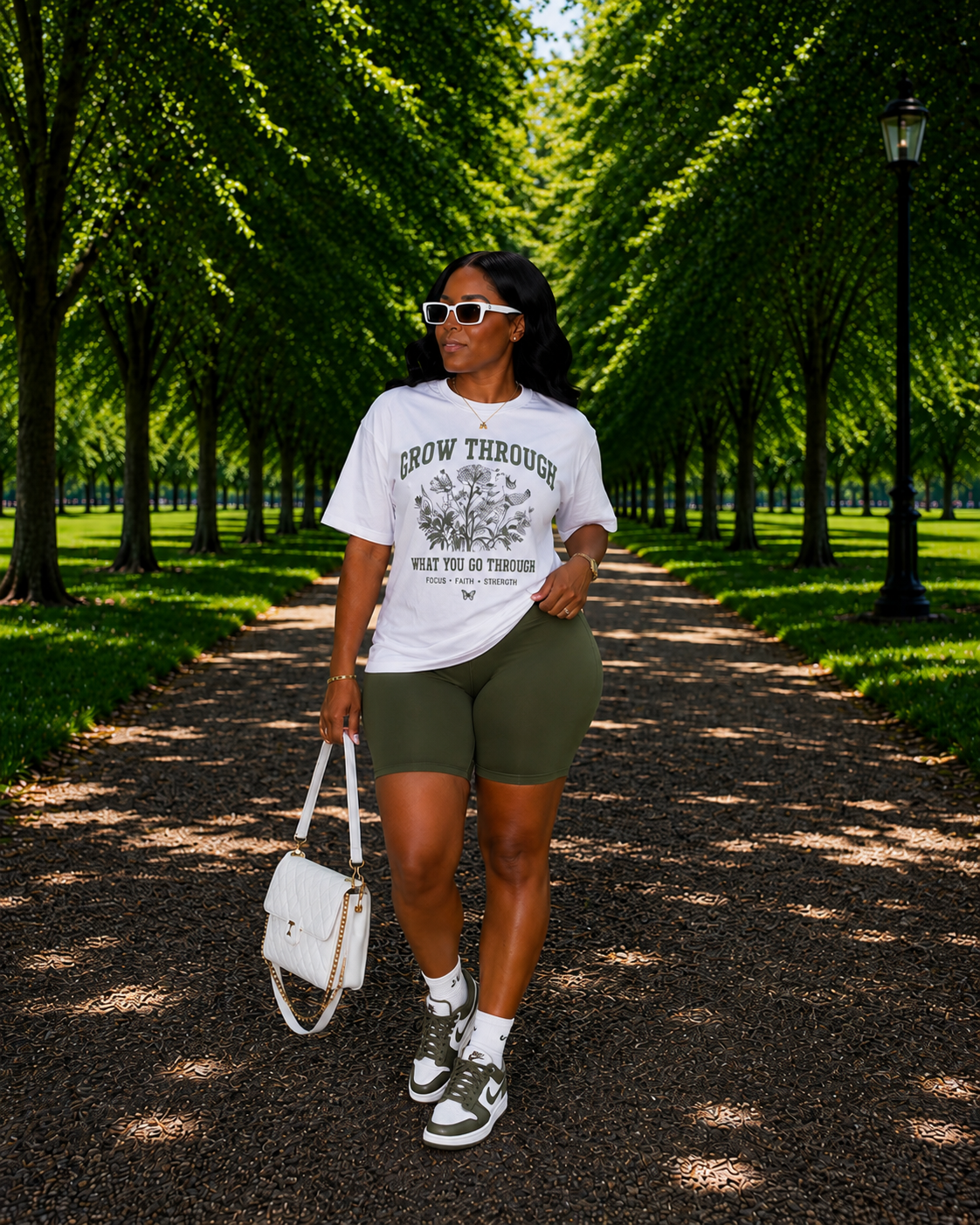 Sage Advice Biker Shorts
