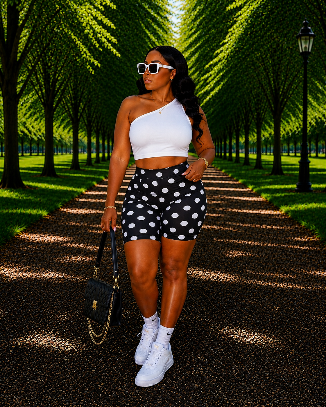 Classic Chic Biker Shorts