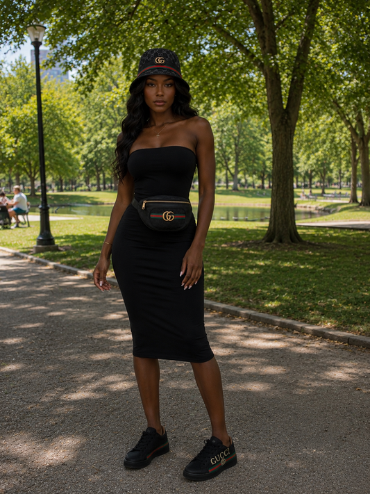 City Chic Midi Dress